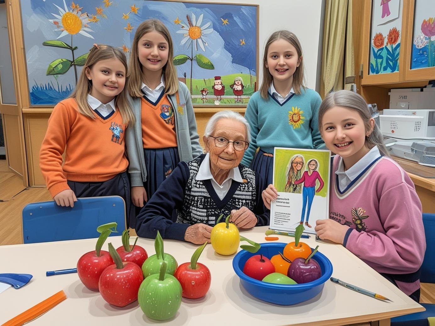 Setkani-ceskych-skolaku-se-seniory-detailni-zaber-styl-malba